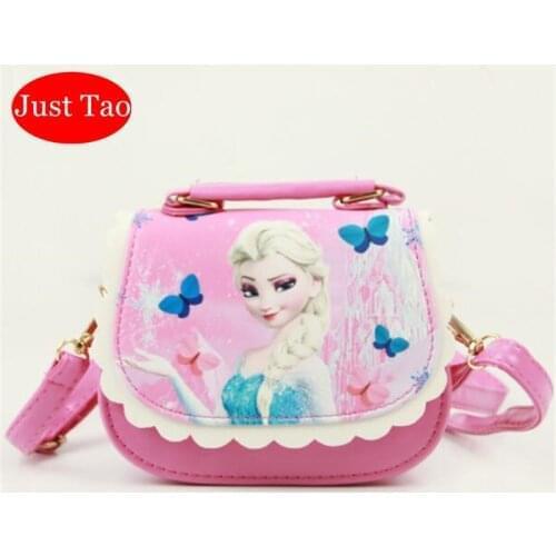 DHL Free Shipping Just Tao Kids Small totes Babys lovely handbags Toddlers Mini Cartoon Messenger bags Leather purse JTD036