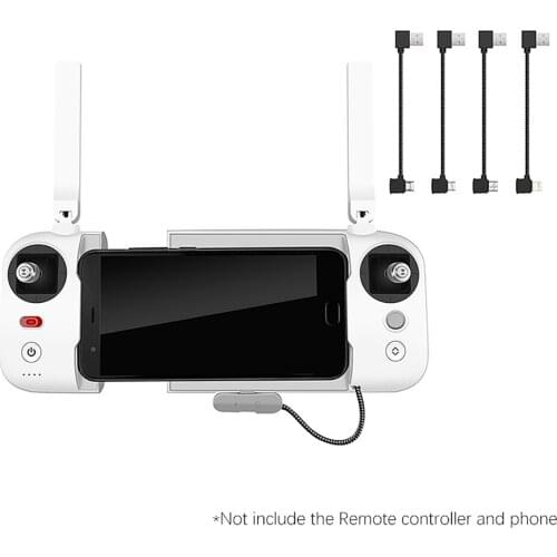 Data Cable USB to iOS/Android/Type-C Transmission Connection line Wire Connector for FIMI X8 SE Remote Controller