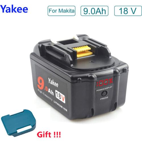 18V Battery for Makita Power Tool BL1830 BL1840 BL1850 BL1860 1890 18Volt 9000mAh Lithium-Ion Replacement 9A