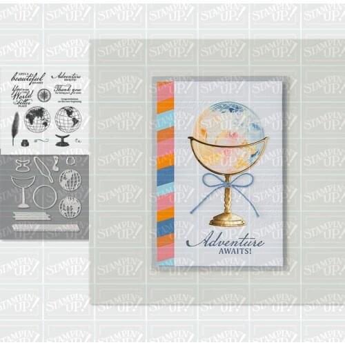 Globe Metal Cutting Dies and Stamps Stencil Templates for Diy Scrapbooking Album Paper Card Making Embossing Dies New 2021