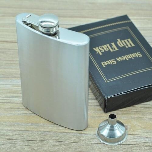 Male golf hip flask 8oz querysystem hip flask portable 8 stainless steel hip flask funnel 133g