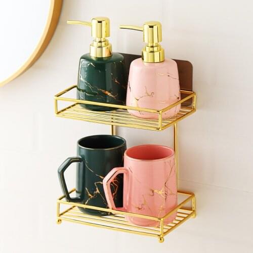 Nordic Ceramic Simple Light Luxury Mouthwash Cup Set Household Toothbrush Cup Bathroom Wash Storage Rack Bathroom Decoration