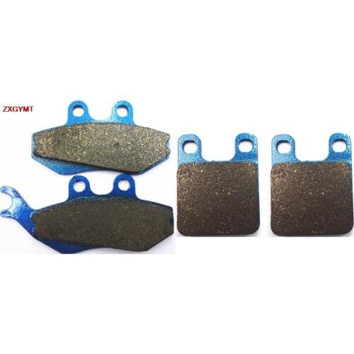 Sintered Brake Pad Set for YAMAHA XT 125 XT125 X Supermotard 2005 - 2013 Front Rear 13 05 12 11 10 09 08 07 06