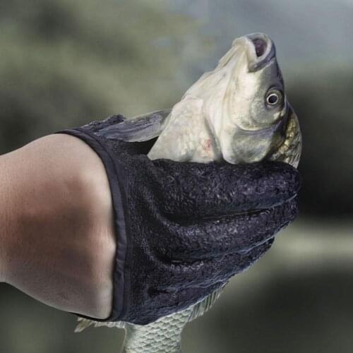 1Pcs Fishing Catching Gloves Protect Hand From Puncture And Professional Catch Magnet Fish Scrapes Release Fisherman With N2M6