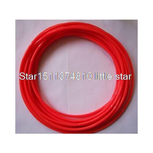 12mm(OD) x 8mm(ID) PU Air Tubing Pipe Hose 5 Meter Color Orange