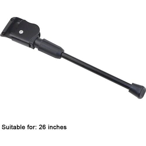Aluminum Alloy Bicycle Foot Bicycle Side Stand Parking Rack Support Kickstand for 20/26 inch MTB Mountain Bike Bicycle Accessory