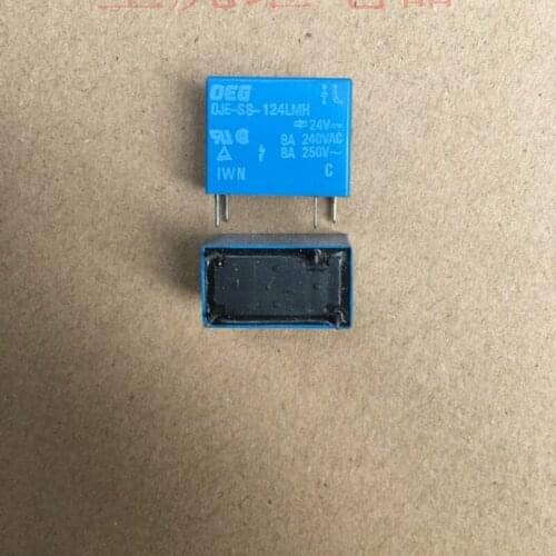 10PCS Car Relay OJE-SS-124LMH OJESS124LMH 24VDC DC24V 8A 4PIN 24V