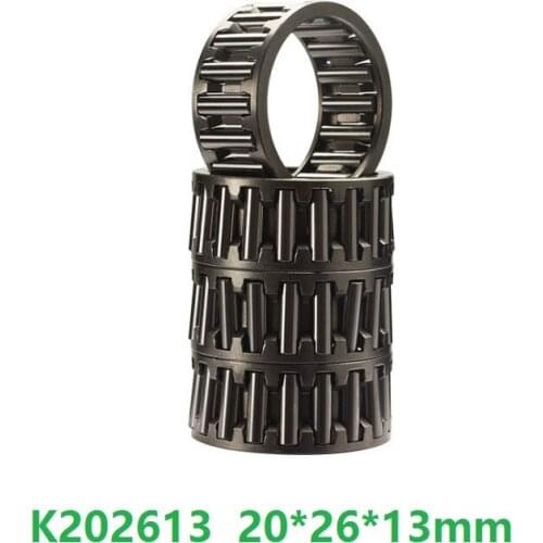 100pcs K202613 K20X26X13 radial needle roller and cage assemblies 20x26x13mm needle roller bearing