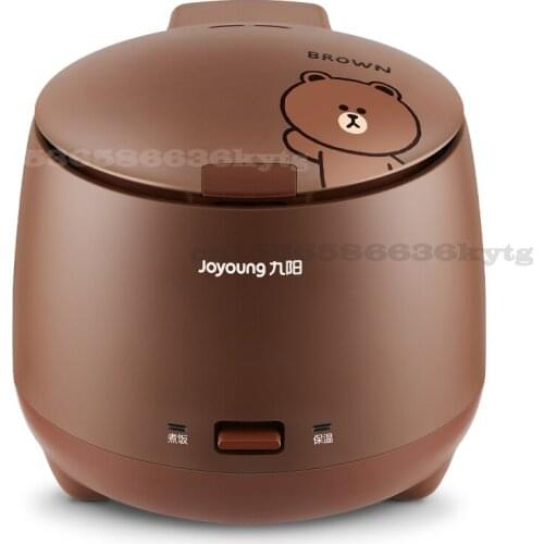 220V/300W Electric Rice Cooker Non-stick Inner 1.5L Multi Cooker Mini Household Automatic Food Cooking Pot Use for 1-2 People