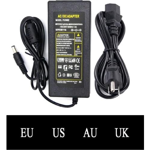 Power Supply AC To DC Adapter 12V 1A 2A 5A 6A Power Adaptor Charger Universal Switching Supply 110-240V LED Light Strip Plug