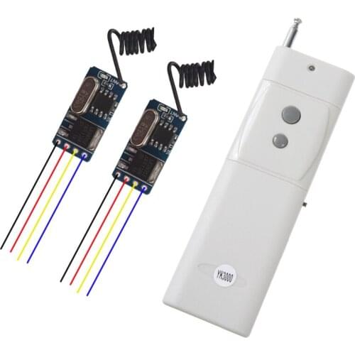 Lights Lighting Wireless Remote Control Switch Mini Micro Receiver Transmitter Alarm System Security Controller 433.92 Switch