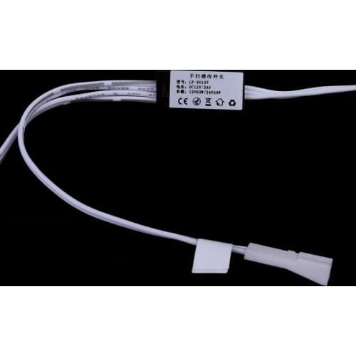 DC 12V 24V Proximity Sensor Hand Wave Sensor Switch for LED Strip Light Cabinet