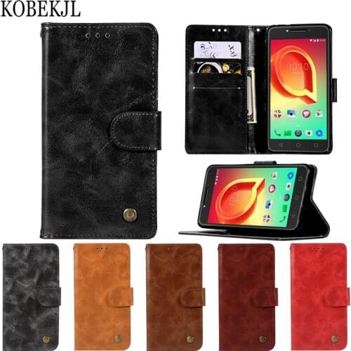 For Alcatel A5 LED Case Alcatel A5 LED Case Cover 5.2 Wallet PU Leather Phone Case For Alcatel A5 LED 5085D 5085Y 5085 Case Flip