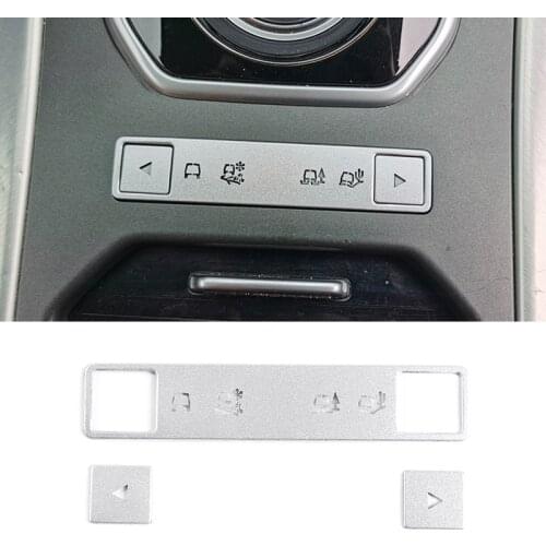 For Land Rover Freelander 2 2013-2015,Alloy Car Terrain Mode Adjustment Button Decoration Sticker,For Range Rover Evoque 2013-19
