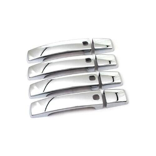 Chromium Styling Chrome Door Handle Cover Keyless Version For Land Rover Freelander 2