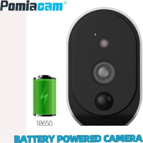 L3 battery operated security camera, IP Camera 1080p HD Battery WiFi Wireless Surveillance Camera 2.0MP Home Security