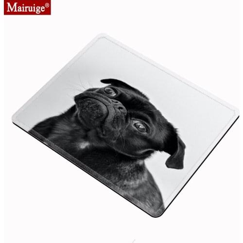Funny Corgi Cute Mousepad 20x18cm Black Mouse Pad Small Gamer Speed Gaming Desk Mat DIY Custom Computer PC for Laptop Table Pads