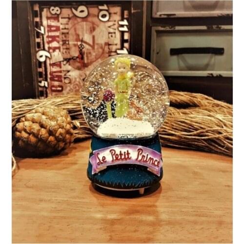 Small Size Little Prince Snow Globe Light 9 cm decorative objects Декоративные элементы Objetos decorativos