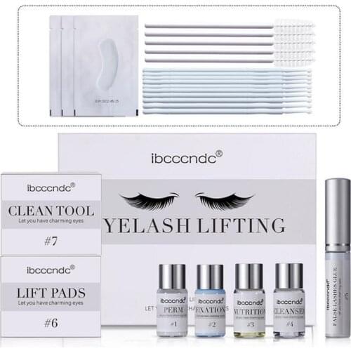 Eyelash Perm Kit Professional Lash Extension Lifting Kit Semi Permanent Curly Perm Wave Lift Extended Perm Set Dropshipping