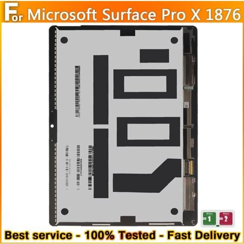 13" Original For Microsoft Surface Pro X 1876 LCD Display Touch Screen Digitizer for Surface ProX 1876 screen Assembly