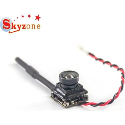 Skyzone 5.8G 25mW 48 Channel Transmitter w/ IR Sensitive PAL/NTSC Camera For RC Models Multirotor Quadcopter Antenna Part