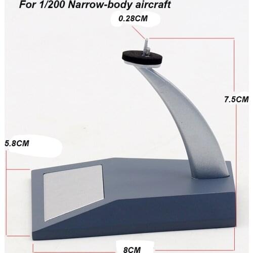 Plane Model Stand Base For 1:200 Scale Wide or Narrow Body Airliner Plane Model base stand