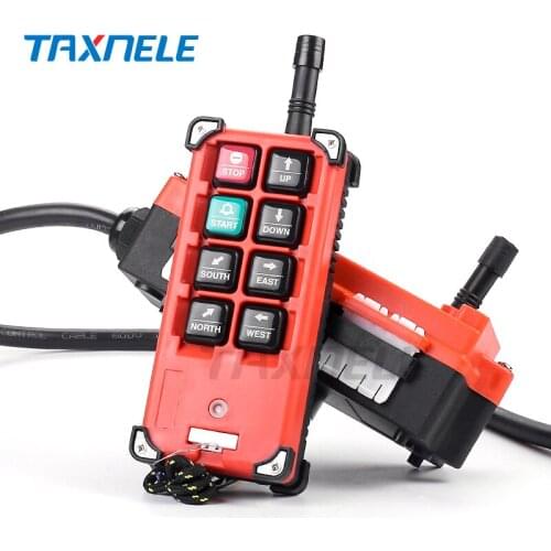 Industrial remote controller AC 220V 110V 380V 36V DC 12V 24V wireless switches Hoist Crane Control Lift Crane 868mhz 315mhz
