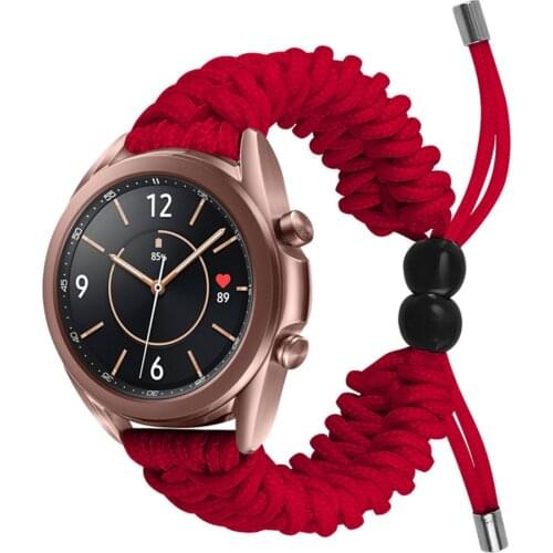 22mm 20mm Nylon Watchbands For Samsung Galaxy Watch 3 45mm 41mm Band Active 2 Strap For Huawei WATCH GT 2 Pro 46mm 42mm Bracelet