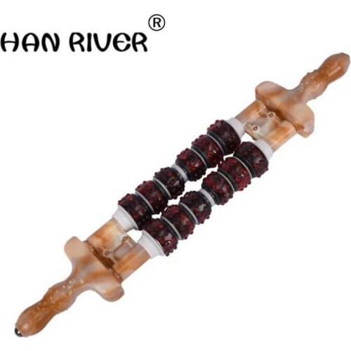 HANRIVER Magic roller magnetic therapy massage stick back cervical lumbar leg care meridians "