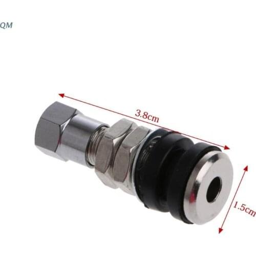 1 Pair Tire Wheel Valve Tubeless No Tube Stem Motorcycle Car Bike ATV Bicycle 13MF