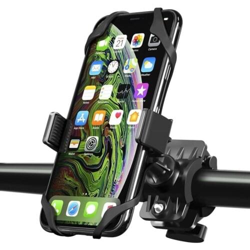 2020 Durable Bike Phone Holder Bicycle Mobile Cellphone Holder Motorcycle Suporte Celular For iPhone Samsung Huawei Xiaomi