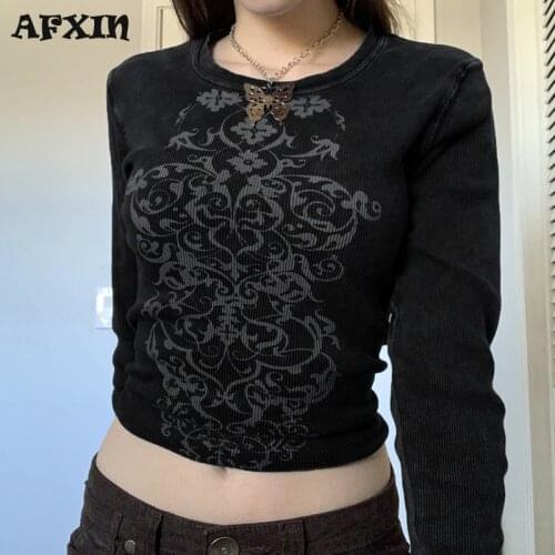 AFXIN Women's Long T-shirts