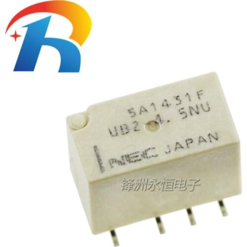 Free shipping 10PCS UB2-4.5NU UB2-4.5V relay instead of G6J-2FS-Y-4.5VDC AGN200A4H