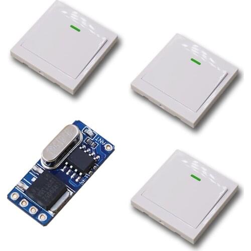 DC 3.5V-12V Wireless Remote Control Switch DC 3.5v 3.7v 5v 6v 7.4v 8.4v 9v 12v Mini Relay Receiver Transmitter