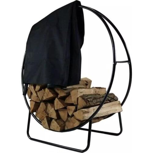Firewood rack cover furniture cover outdoor garden terrace outdoor waterproof and dustproof firewood cover