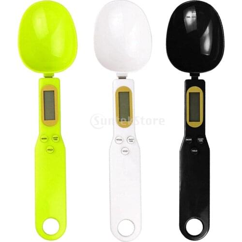 Electronic Digital Scale Spoon LCD Display Pocket Kitchen 500g/0.1g for Food