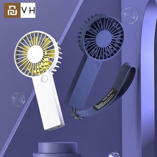 Youpin VH Pocket Electric Cooling Fan Portable Handhold Pocket USB Rechargeable Cooler Mini Fans Hanldheld For Outdoor Mini Fan