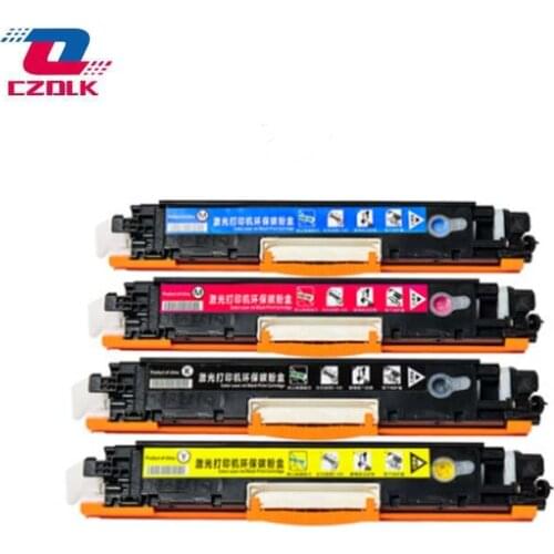 New compatible CE310A CE311A CE312A CE313A 126A Toner Cartridge for HP laserjet CP1025 1025nw 4pcs/set
