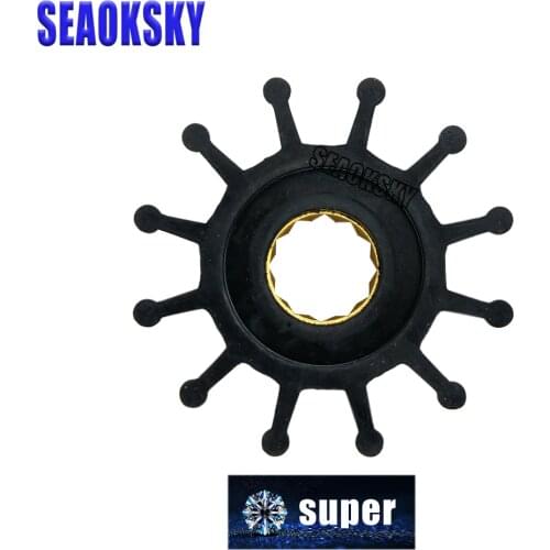 Inboard Water Pump Impeller for Jabsco 1210-0001 / Volvo Penta Johnson 09-1027B Boat Engine