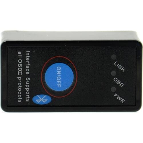Mini ELM327 Bluetooth V2.1 with Switch ODB2 ODBII OBD II ELM 327 Tester Car