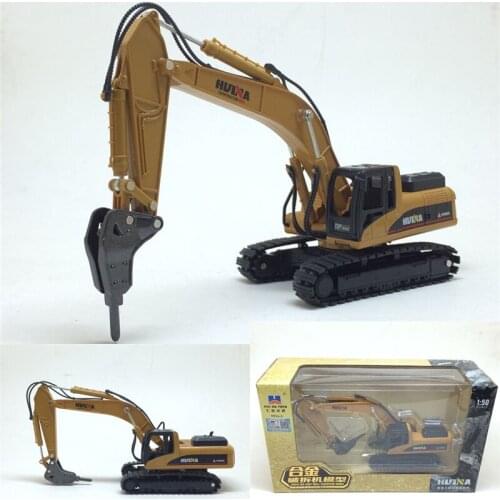 Alloy Engineering Vehicle Model of 1:50 Die Casting Metal Crusher for Childrens Toys