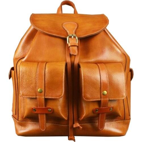 Women fashion backpacks male Cowhide backpack mochilas school men Genuine leather business bag large laptop shopping travel bags