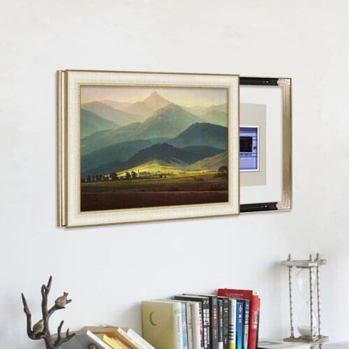 Push-pull Electric Meter Box Decorative Murals To Bblock The Distribution Box Paintings To Hide The Weak Current Box Paintings