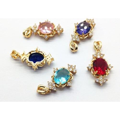 New arrival! 34x18mm 20pcs Crysta/Cubic Zirconia Oval charm for Hand Made Necklace/Earrings DIY,Jewelry Findings & Components