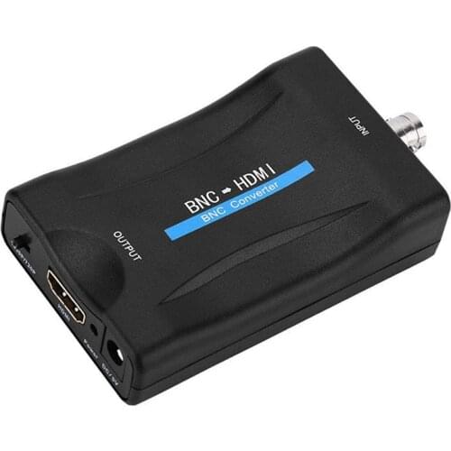 BNC to HDMI Converter Adapter Female CVBS BNC HDMI Coax 1080P Output HDCP Hook Security Camera DVRs Surveillance
