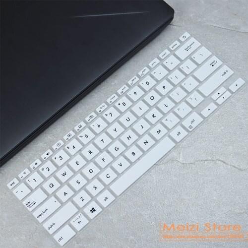 Laptop Silicone Keyboard cover skin For ASUS Zenbook Flip 14 Q427FL Q427F q427fl-bi7t5 Q427 FL 14 inch