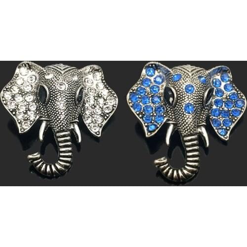 Crystal w327 3D 18mm 40mm rhinestone metal snap button for Bracelet Necklace Jewelry For Women Fashion accessorie