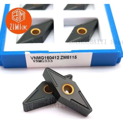 VNMG160404/VNMG160408/VNMG160412 Carbide Blade ZIMI Tungsten Carbide Blade cutting insert Indexable Turning Insert Tools