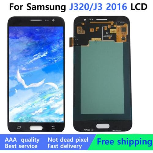 TFT LCD For Samsung Galaxy J3 2016 j320 J320A J320F J320M J320FN J320H Full LCD Display+Touch Screen Digitizer