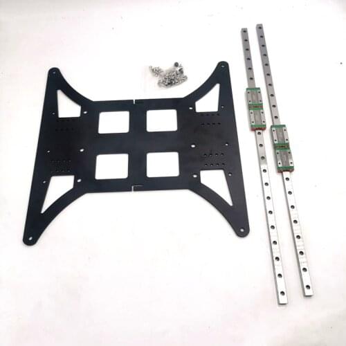 1set light weight Creality CR-10 S4/S5 3D pritner Hiwin original linear rail Y carriage upgrade kit MGN12H rail